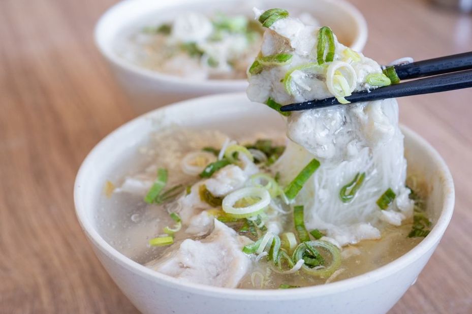 Fish Ball Rice Noodles Tainan Taiwan © PANGEA Travel