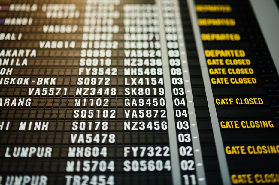 algemeen vertrekbord luchthaven 2 © PANGEA Travel